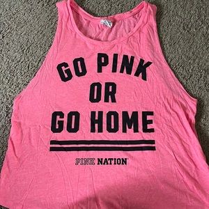 VS PINK LARGE TANK